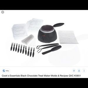 COPY - Cooks Essentials Chocolate Treat Maker, W …